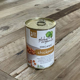2 X ORGANIC CHICK PEAS (GLOBAL ORGANICS) 400G - Obbo.SG