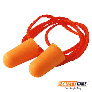 3M 1110 Corded Disposable Foam Ear Plugs NRR29(100Pairs/Box) - Obbo.SG