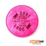3M 2091 P100 Particulate Filter - Obbo.SG