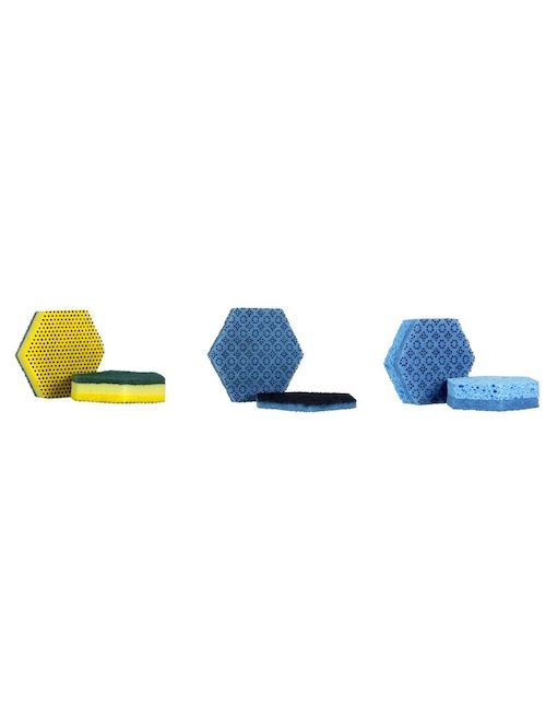 3M Hex Scour Sponges and Pads - Obbo.SG