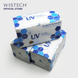 [Ready Local stocks] Wistech 3 Ply Surgical Face UV MASK ™️, 50 pieces, FDA CE Approved, Fast delivery,Song Thien, Vietnam, Type II, EN 14683:2019, Delivery from Singapore - Obbo.SG