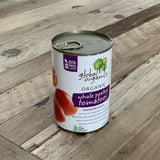 2 X ORGANIC TOMATOES WHOLE PEELED (GLOBAL ORGANICS) 400G