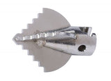 Cross-blade cutter, serrated with 16 mm coupling - Obbo.SG
