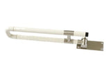 Retractable antibacterial handicapped grab bar - Obbo.SG