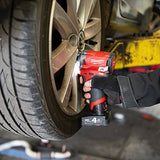 Milwaukee M12FIWF12-632C Stubby Impact Wrench c/w 1 pc 3.0AH Battery 1 pc 6.0AH Battery 1 Charger - Obbo.SG