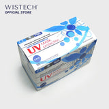 [Ready Local stocks] Wistech 4 Ply Surgical Face UV MASK ™️, 50 pieces, FDA CE Approved, Fast delivery, Song Thien, Made in Vietnam, Type II, EN 14683:2019, Delivery from Singapore - Obbo.SG