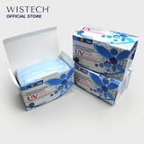 [Ready Local stocks] Wistech 4 Ply Surgical Face UV MASK ™️, 50 pieces, FDA CE Approved, Fast delivery, Song Thien, Made in Vietnam, Type II, EN 14683:2019, Delivery from Singapore - Obbo.SG