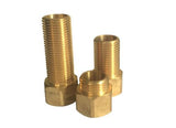 Brass prolongated nipple - PGN15025MF - Obbo.SG
