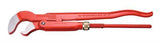 Corner pipe wrench 45° 