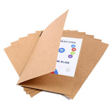 Deli Kraft Paper File Holder A4 Pack of 10 5917