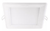 PHILIPS LED DOWNLIGHT (SQUARE)- 125 SQ 12W 30K WH - Obbo.SG