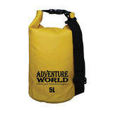 Adventure World 5L Waterproof Dry Bag (Yellow) - Obbo.SG