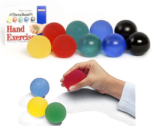 Theraband Hand Ball Exerciser - Yellow (s) 26020 - Obbo.SG