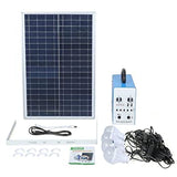 Portable Solar Panel Generator System With battery /converter and complete set (EX stock singapore) ) - Obbo.SG
