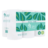 Livi Kitchen Towel 60 Sheet x 6Rolls x 4 Bundles 2Ply - Obbo.SG