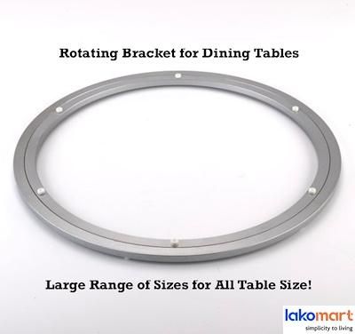 Table Rotating Bracket For Dining Table - Lazy Susan Bracket - Wide range of sizes 200mm to 600mm - - Obbo.SG