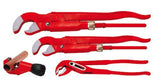 Professional pipe wrench set - Obbo.SG