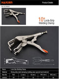560632 Professional Alloy Steel Lock-Grip Welding Clamp 10 inch