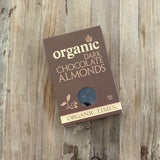 ORGANIC CHOCOLATE ALMONDS DARK (ORGANIC TIMES) 150G