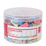 Deli Colourful Binder Clips 25mm Pack of 48 E8554