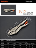 560603 Professional Round Oval Jaw Lock-Grip Pliers 7 inch
