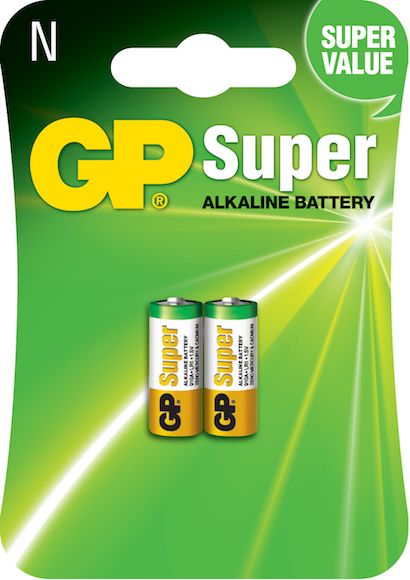 GP N Size x 2pcs Alkaline Battery Pack (LR1) - Obbo.SG