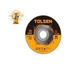 Tolsen Tools by EgHardware, 115mm Depressed Grinding Disc 5 pcs per pkt - Obbo.SG