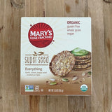 ORGANIC CRACKERS SUPER SEED EVERYTHING (MARY'S GONE) 155G