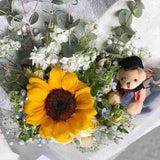 Mini Bear Sunflower - Obbo.SG