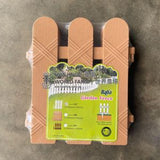 BABA No.307 Brown Plastic Fencing (5pcs/Pack) - Obbo.SG