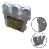 BABA No.307 White Plastic Fencing (4pcs/Pack) - Obbo.SG