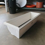 BABA No.508 Planter Box (Zen White) (68.5cmL x 24.5cmW x 18.7cmH) - Obbo.SG