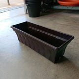 BABA No.529 Planter Box (Gem Brown) (48.7cmL x 18cmW x 16cmH) - Obbo.SG
