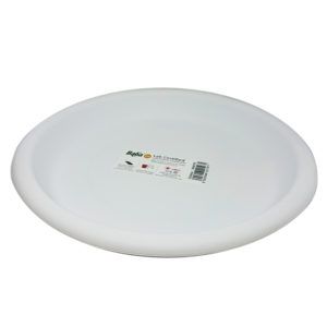 BABA No.941 White Plastic Saucer (15.7cmØ x 2cmH) - Obbo.SG