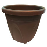 BABA AR-230 Zen Brown Plastic Pot (23cmØ x 19.2cmH)