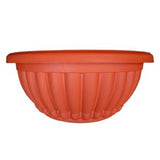 BABA BI-206 Cotta Shallow Plastic Pot (39.7cmØ x 16.8cmH) - Obbo.SG