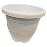 BABA EG-392 White Plastic Pot (39.2cmØ x 32.4cmH)