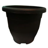 BABA EG-310 Black Plastic Pot (31cmØ x 25.7cmH) - Obbo.SG