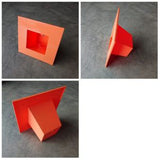 BABA FP-220 Pot (Blaze Orange) (Ext.22cm x Mouth 11.2cm x Base 8.8cm)