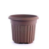 BABA RD-310 Zen Brown Plastic Pot (31cmØ x 26.3cmH) - Obbo.SG