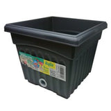BABA SQ-200 Zen Grey Plastic Pot (20cmL x 20cmW x 17cmH)