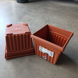 BABA SQ-150 Pot (Summer Brown) (15cmL x 15cmW x 12.8cmH)
