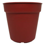 BABA TP-105 Smoky Brown Plastic Pot (10.5cmØ x 8.2cmH)