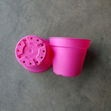 BABA TP-85 Pot (Hot Pink) (8.5cm¯ x 7.5cmH)