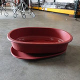 BABA No.204 Pot+No.906 Saucer (Set) (Brown) - Obbo.SG