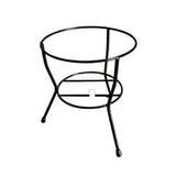 Camal No.107 Black Flower Stand (11W x 12H)