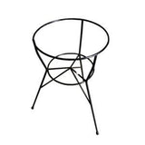 Camal No.108 Black Flower Stand (14.5W x 23H)