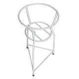 Camal No.109 White Flower Stand (11W x 28H)