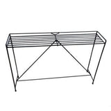 Camal No.901 Black Flower Stand (42.5L x 9.5W x 28H) - Obbo.SG