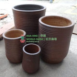 EP#112 Line Clay Pot (Set of 4)